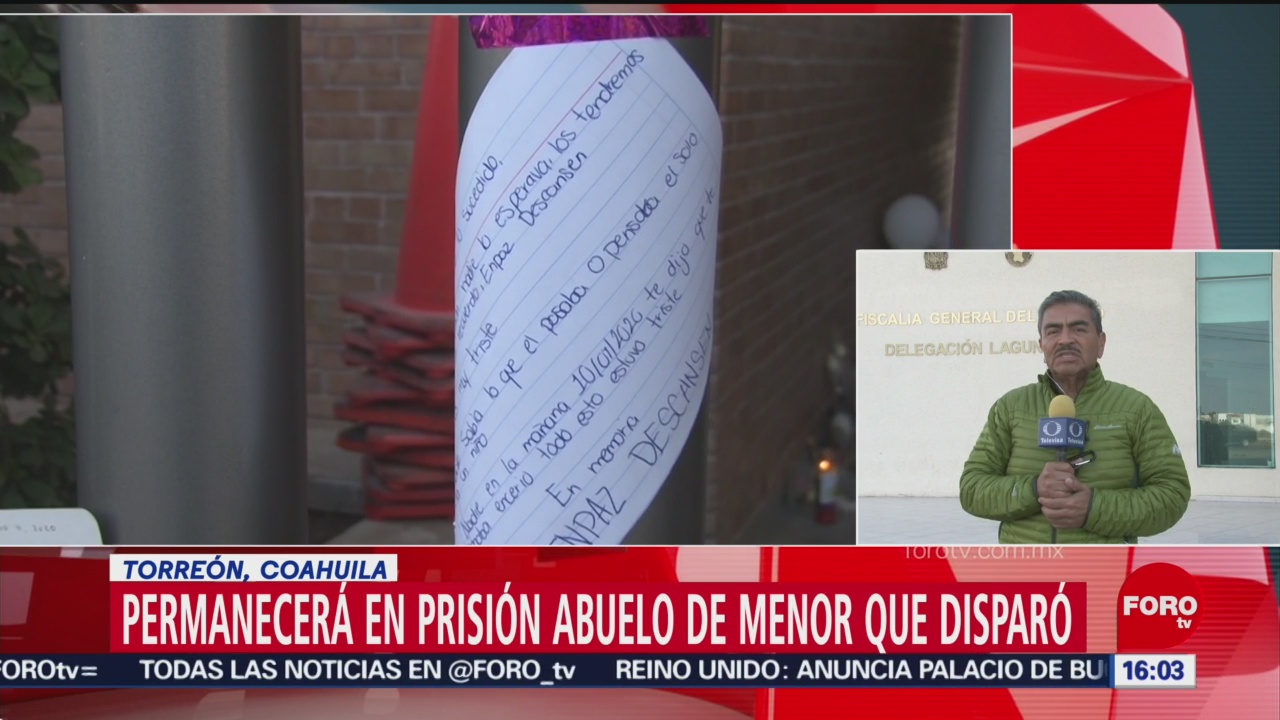 FOTO: 19 enero 2020, abuelo de menor del colegio cervantes permanecera en prision