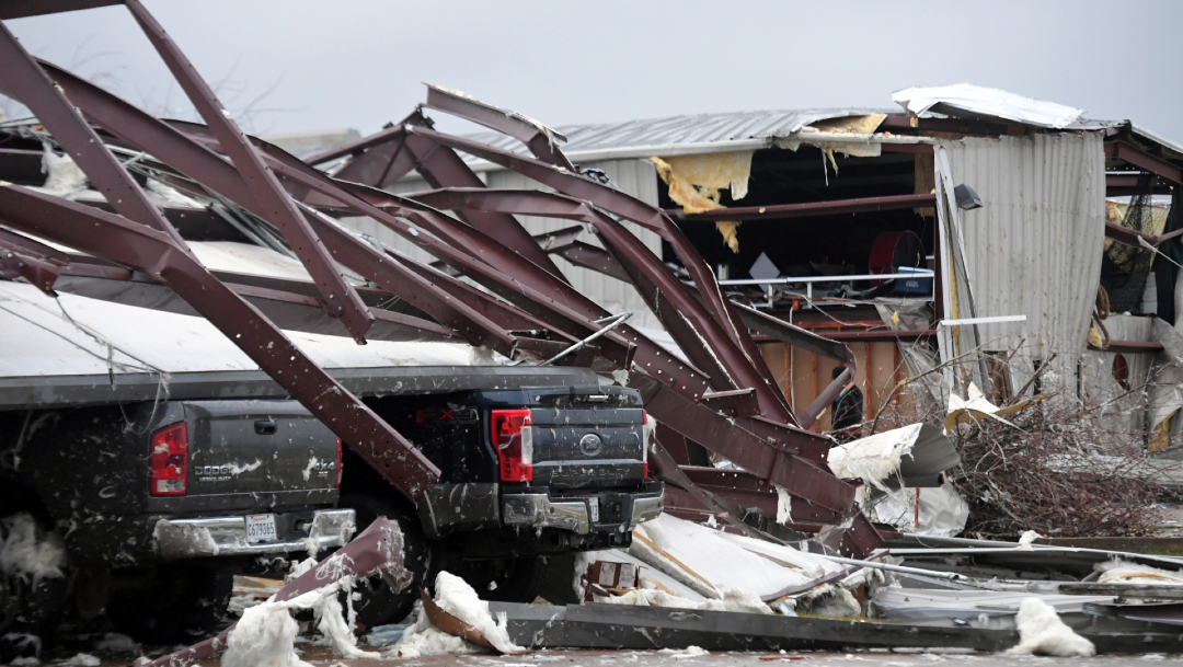 Foto: Al menos siete muertos por tormentas en sureste de EEUU, 11 de enero 2020, (AP)