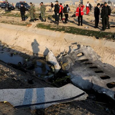 Irán acepta que derribó avión ucraniano por 'error humano'