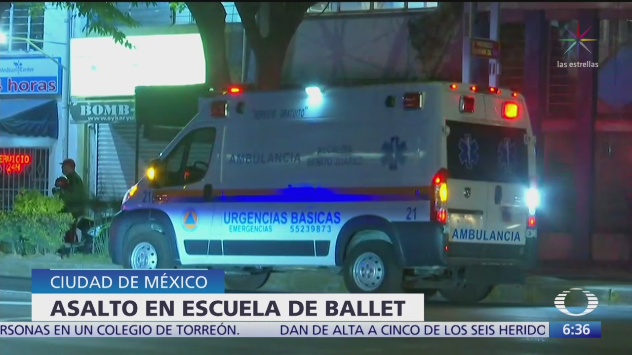 asaltan escuela de ballet en la ciudad de mexico