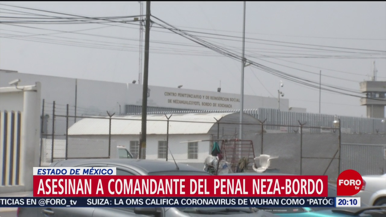 Foto: Asesinan Comandante Penal Neza-Bordo Hoy 28 Enero 2020