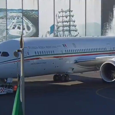 Avión presidencial TP-01 no se ha vendido, regresa a México y podría ser rentado