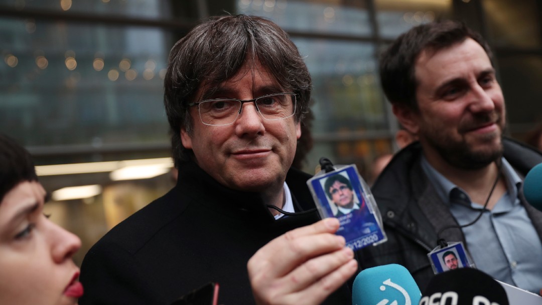 Foto: Bélgica suspende orden de detención contra Carles Puigdemont