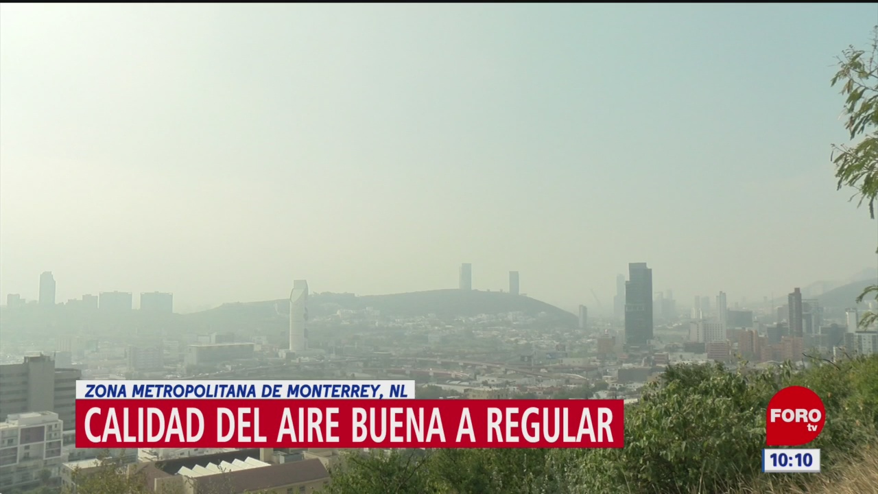 Foto: buena la calidad del aire en la zona metropolitana de monterrey