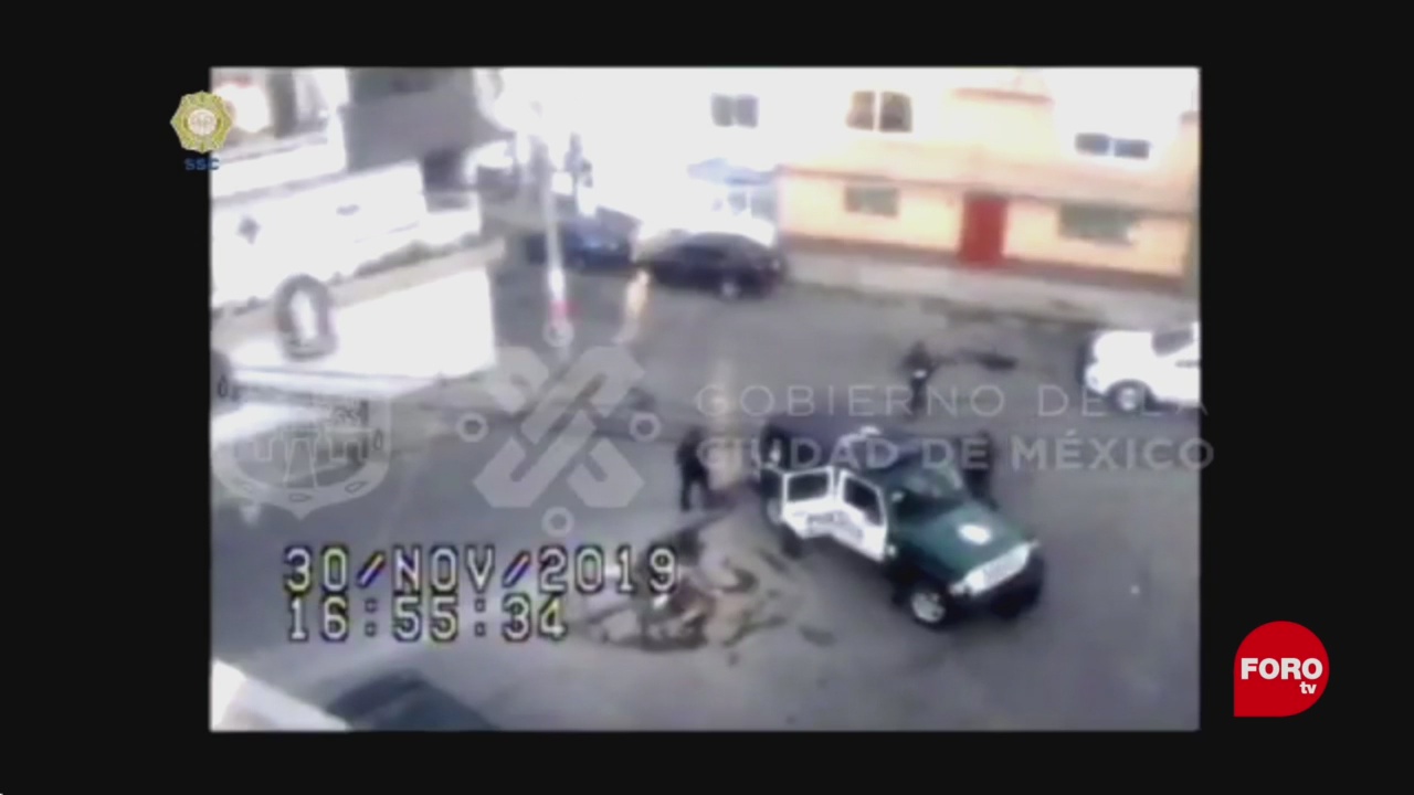 FOTO: video detencion de asaltante en la alvaro obregon