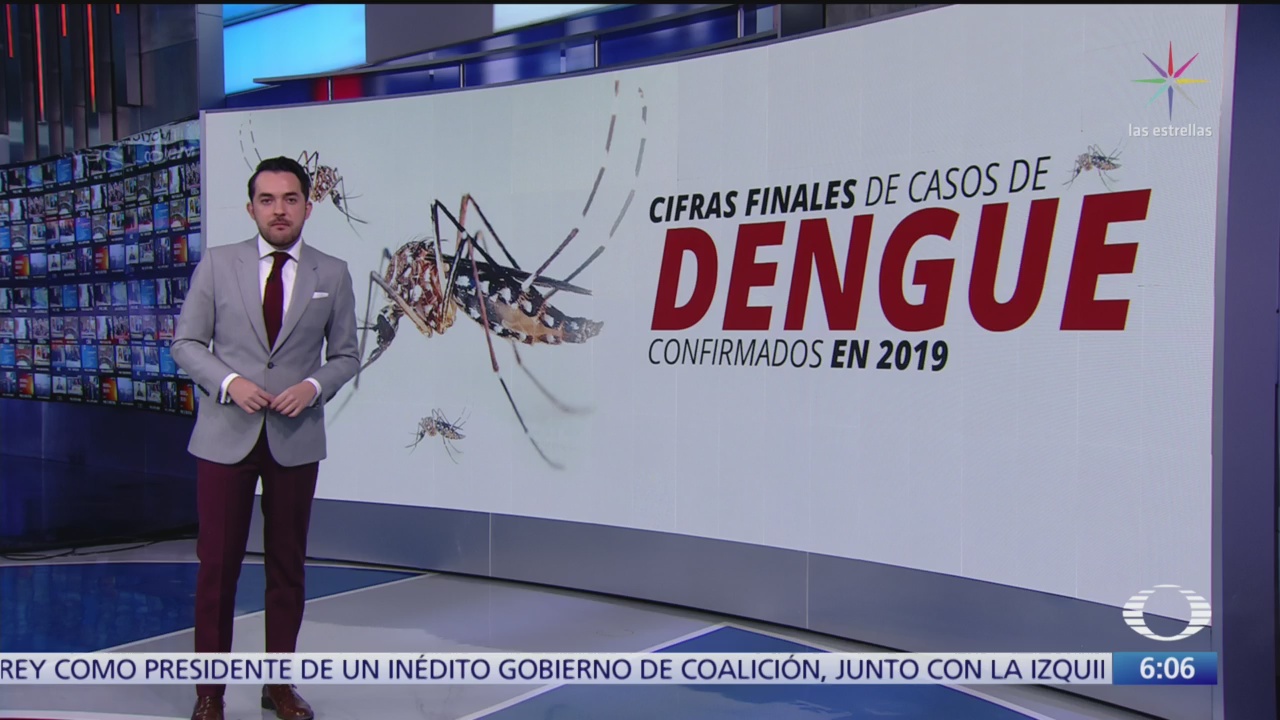 cifras finales del dengue durante 2019 en mexico