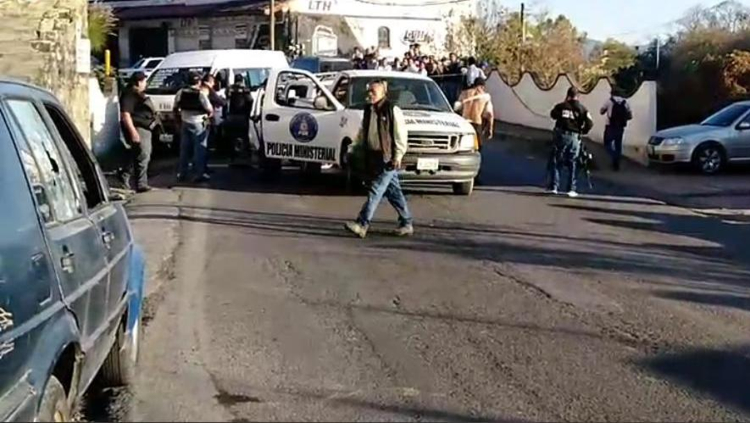 FOTO: Comando armado mata a coordinador de la Policía Ministerial de Taxco, Guerrero, el 07 de enero de 2020