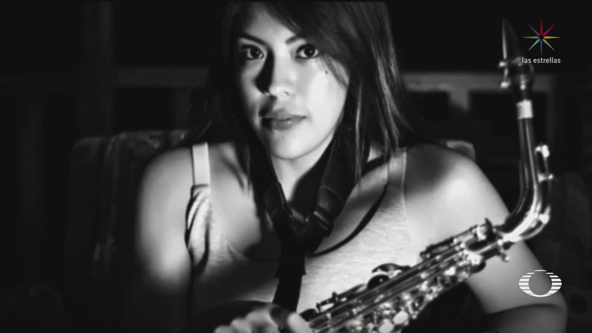 Foto: Saxofonista María Elena Ríos.