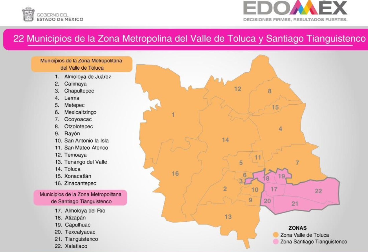 IMAGEN Activan Fase II de Contingencia Ambiental en Valle de Toluca y Santiago Tianguistenco (Gobierno Edomex)