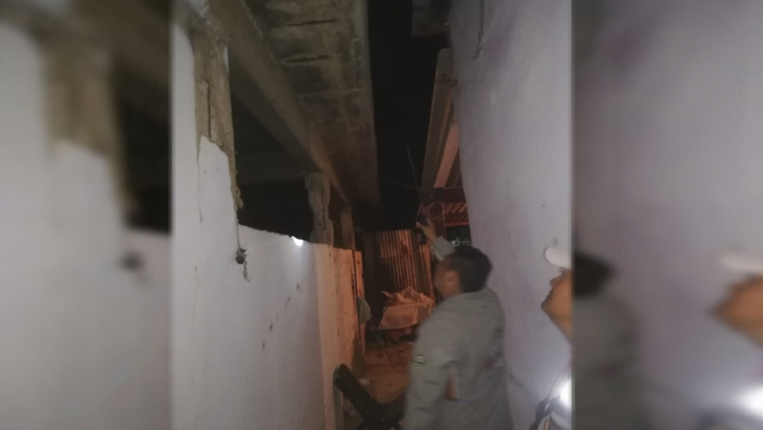 Foto: Elementos de Protección Civil en Oaxaca recorrieron las zonas donde se reportaron daños por el sismo, 5 enero 2019