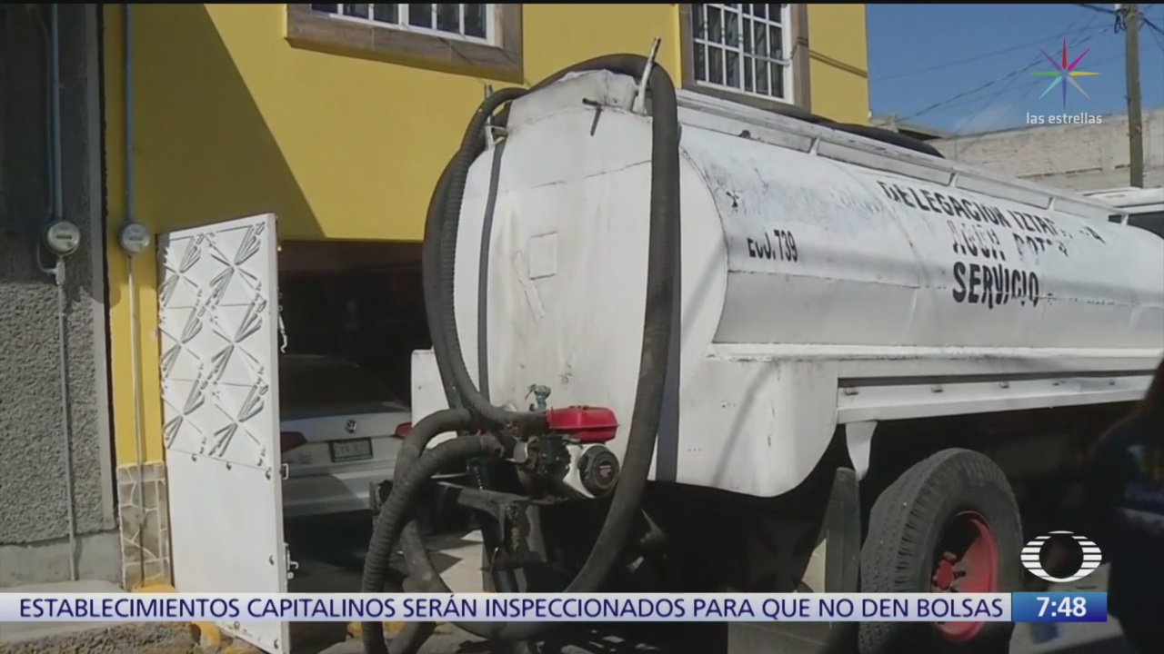 distribucion de agua potable empezara a normalizarse en iztapalapa