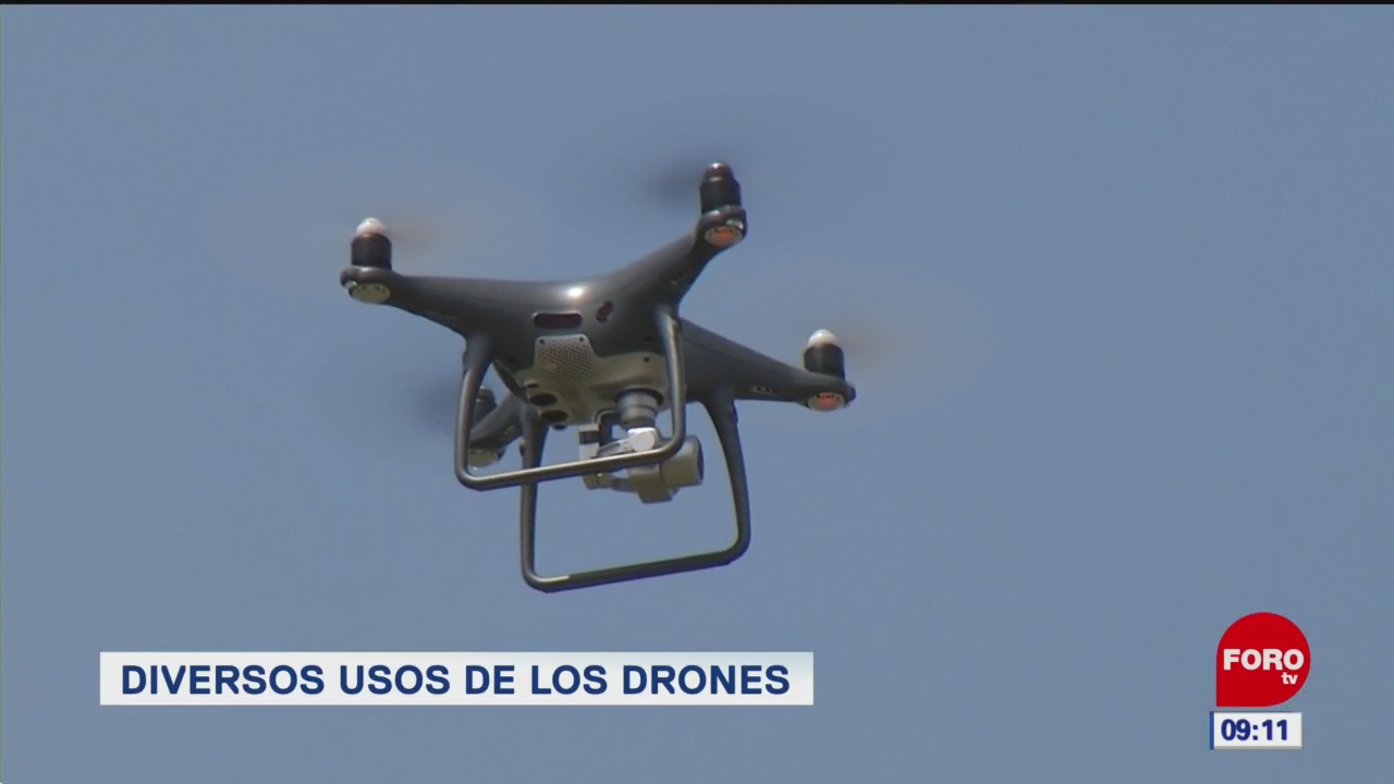 diversos usos de los drones