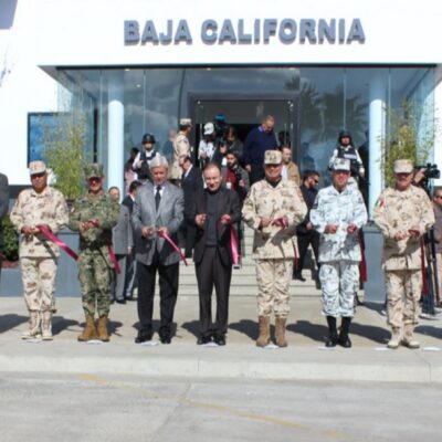Guardia Nacional inaugura instalaciones en Baja California