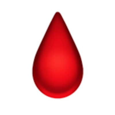 ¿Qué significa el emoji de la gota de sangre en WhatsApp?