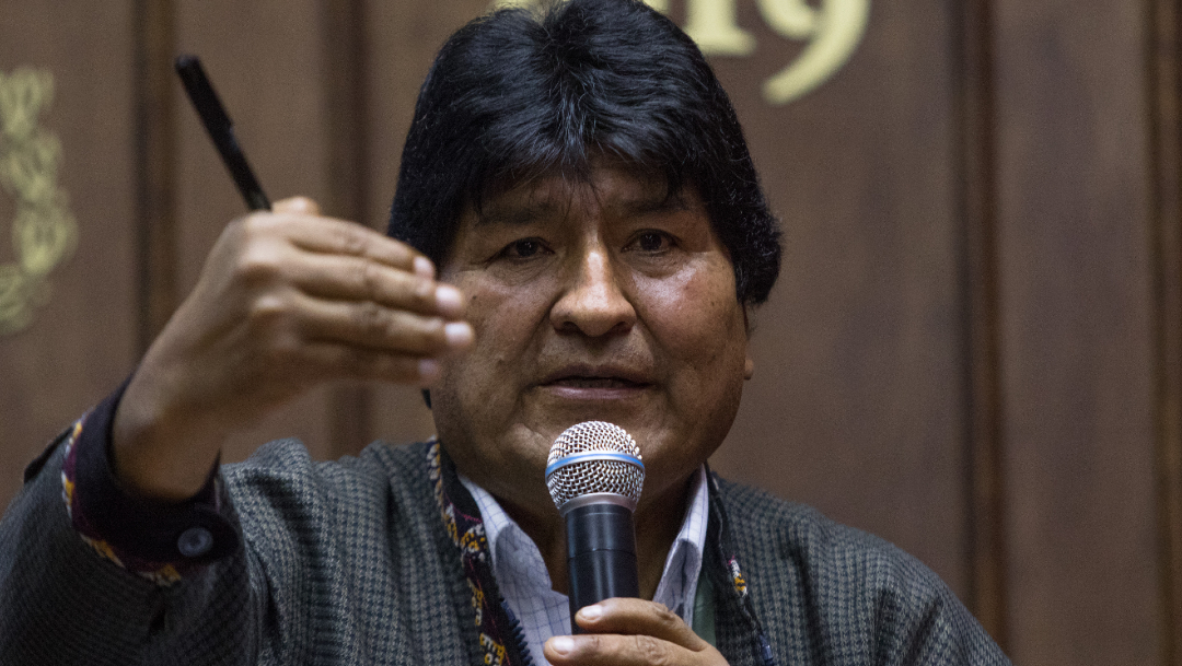 El expresidente boliviano Evo Morales