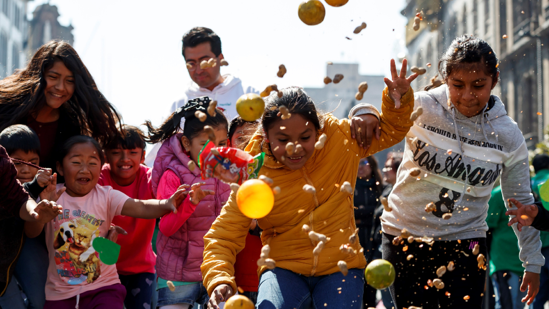 FOTO: Festejo Día de Reyes en el Zócalo de la CDMX, el 06 de diciembre de 2020
