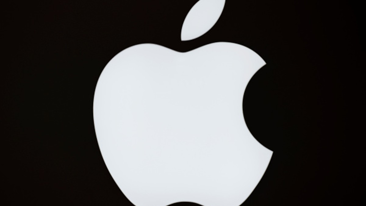 Foto: Logo de la firma tecnológica Apple. Getty Images