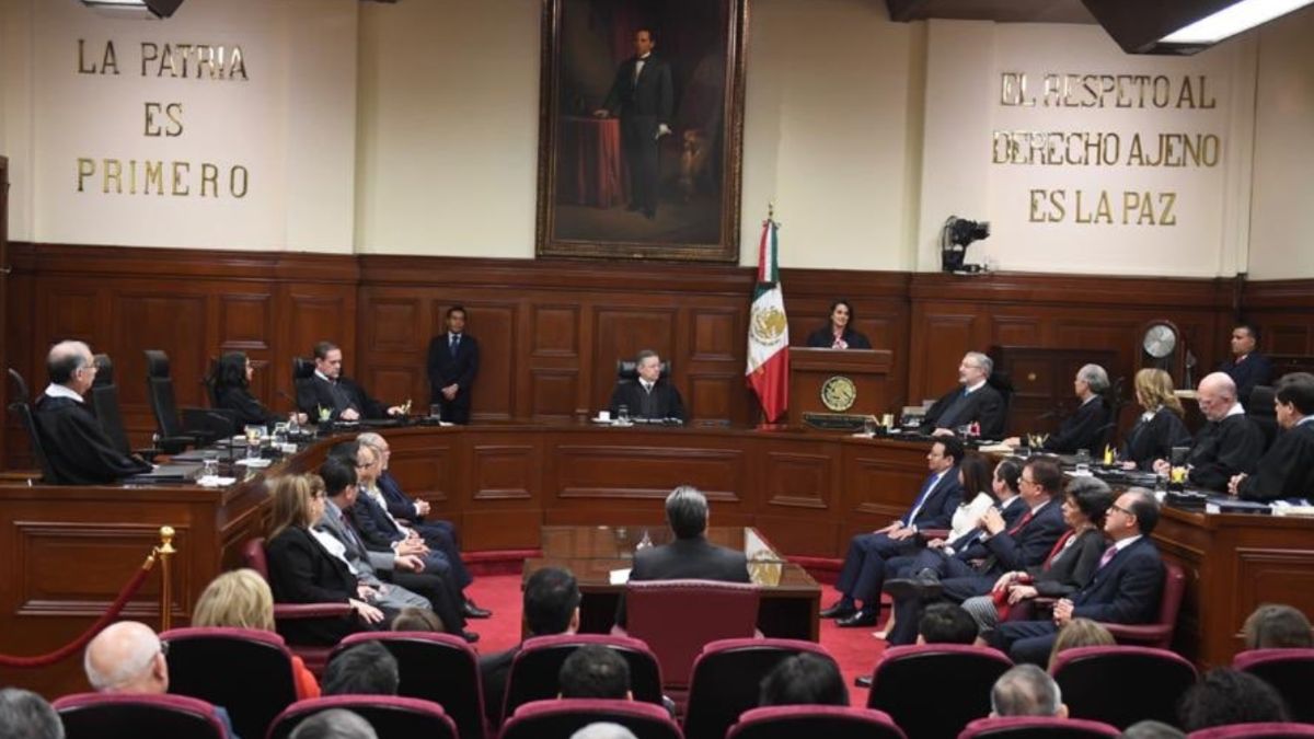 Foto: Pleno de la Suprema Corte de Justicia de la Nación (SCJN).
