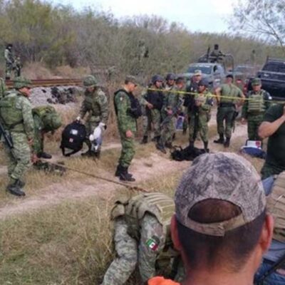 Disparo accidental provocó volcadura que dejó cuatro militares muertos en Tamaulipas