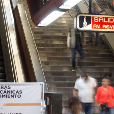 Cambiarán 55 escaleras eléctricas del Metro en 2020