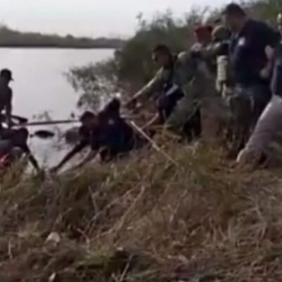 Vehículo de Sedena cae a canal pluvial en Reynosa; mueren cuatro militares