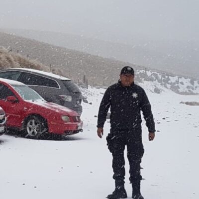 Cierran accesos al Nevado de Toluca por caída de nieve