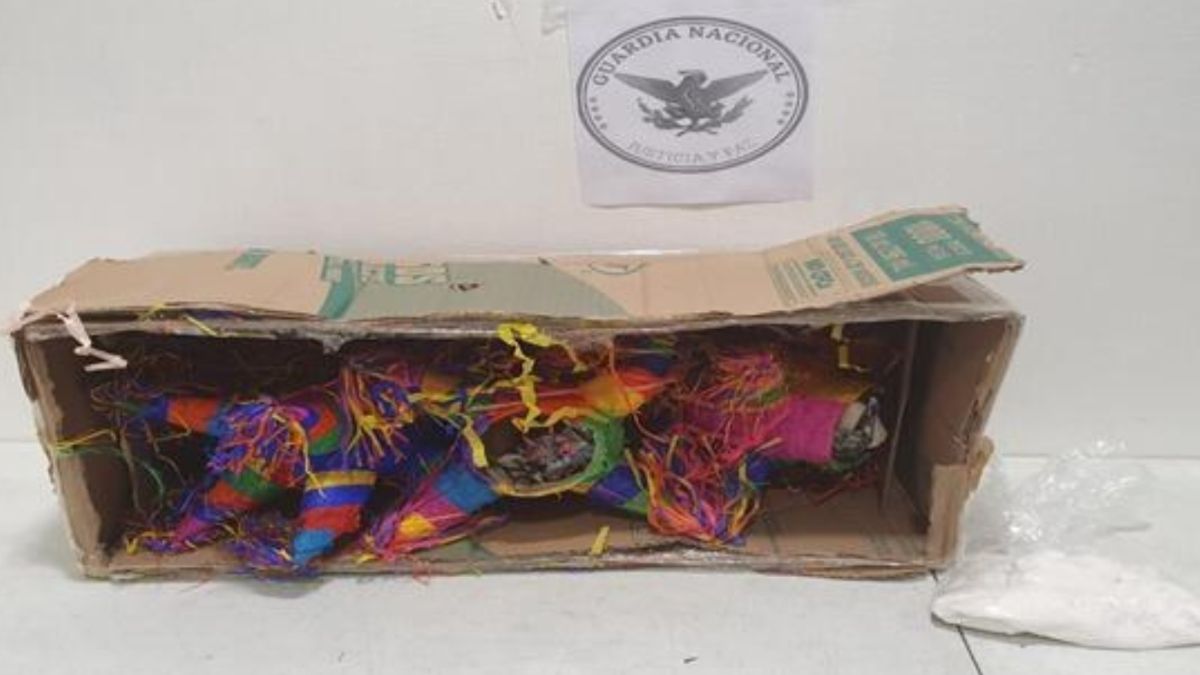 Foto: Las piñatas fueron localizadas en una empresa de paquetería en la Ciudad de México. SSC
