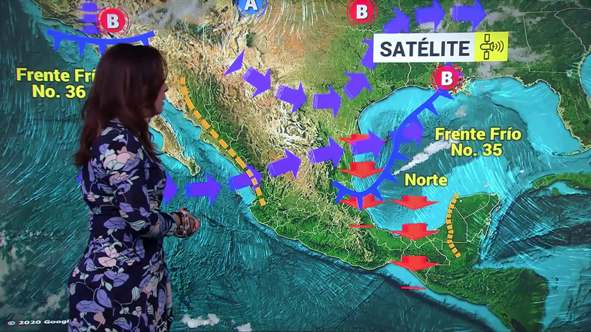frente frio 35 provocara fuertes lluvias en gran parte de mexico