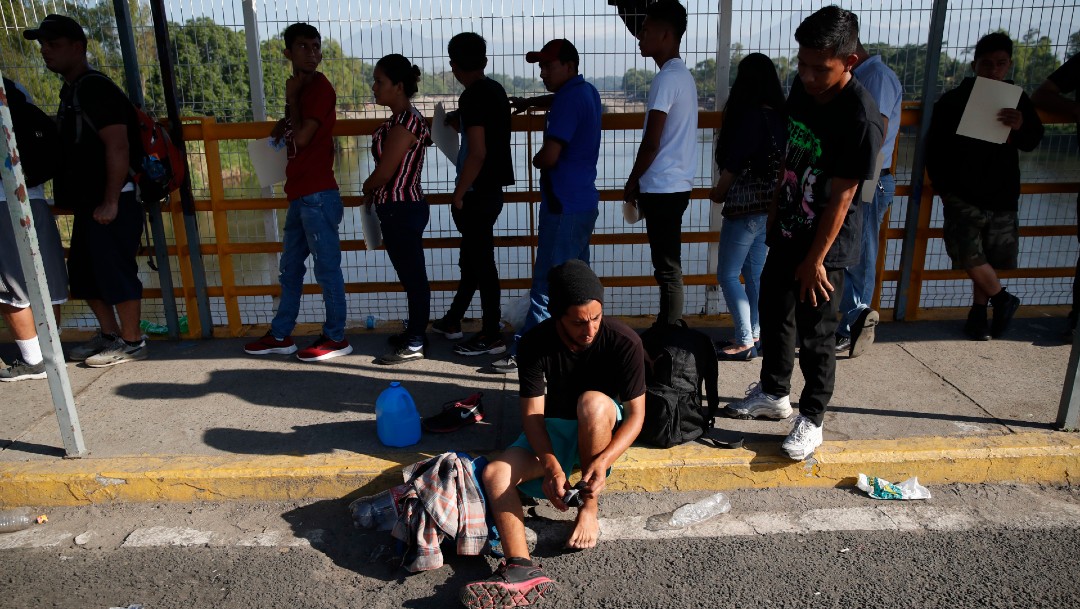 Foto: Funcionaria: Hay coordinación entre México y Honduras para el retorno de migrantes