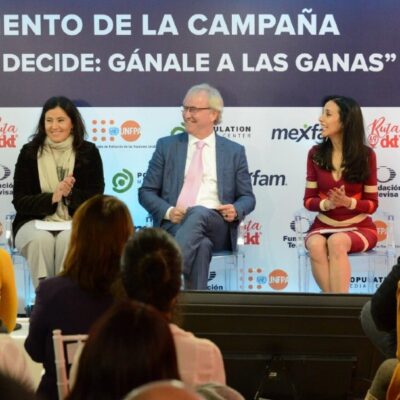 Fundación Televisa lanza campaña para prevenir el embarazo adolescente