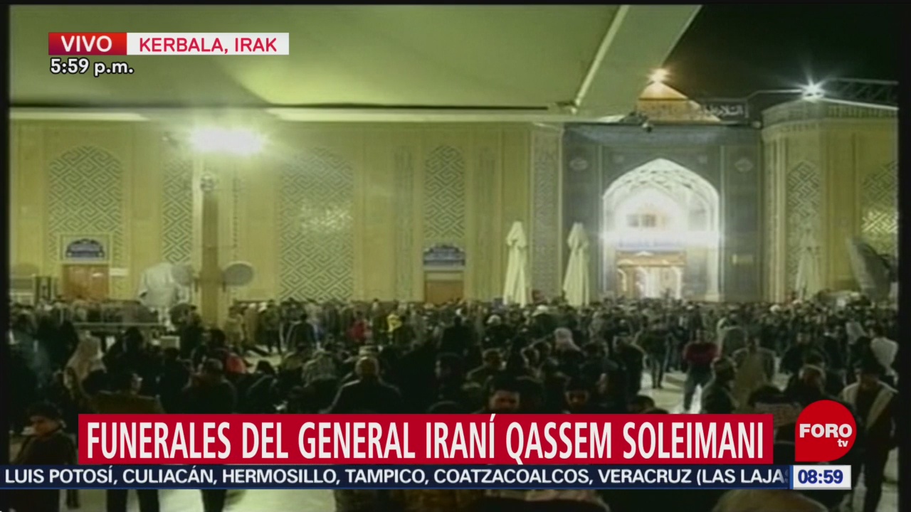 funerales del general irani a qassem soleimani
