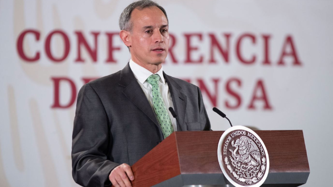Foto: El subsecretario de Salud, Hugo López-Gatell, ofrece una conferencia de prensa 24 enero 2020