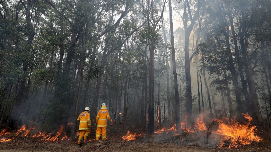 FOTO: Australia en riesgo de calor e incendios forestales, el 27 de enero de 2020