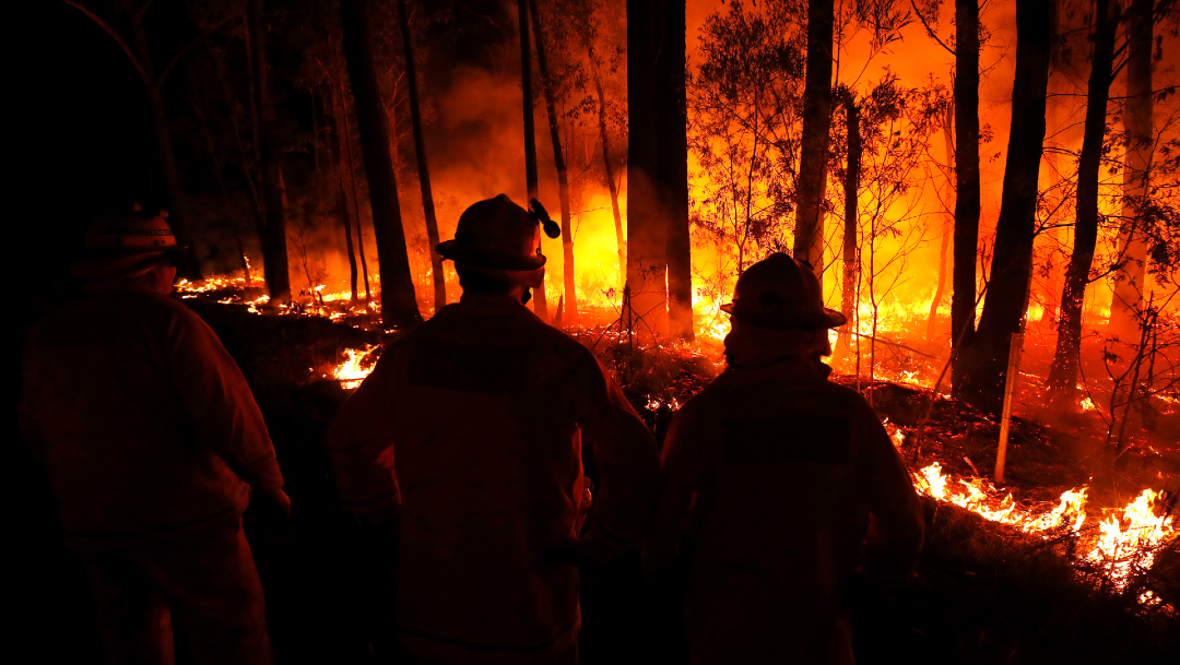 FOTO Ordenan desalojo masivo en Australia por amenaza de incendios (Getty Images)