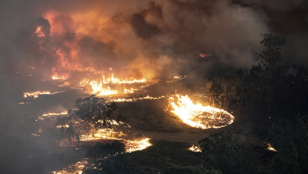 Foto Incendios Australia Espacio 2 Enero 2019