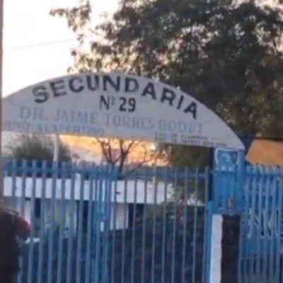 Investigan amenaza de tiroteo en escuela secundaria de Monterrey
