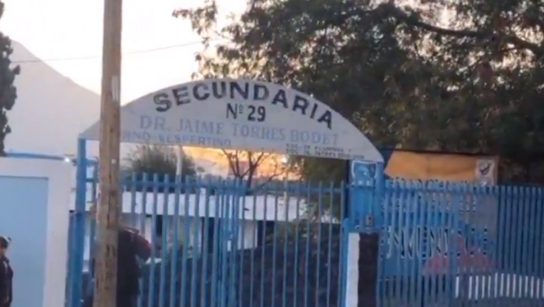 Foto: Investigan amenaza de tiroteo en escuela de Monterrey