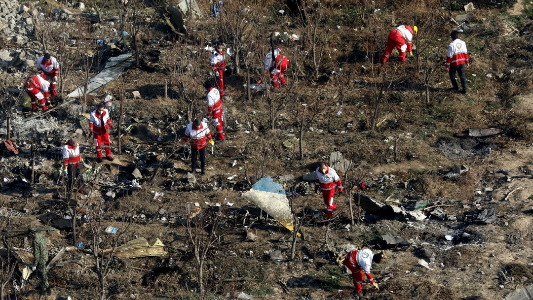 Foto: Irán castigará a responsables de derribo de avión ucraniano con 176 personas