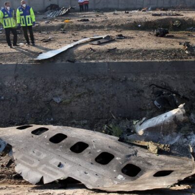 Irán niega que uno de sus misiles haya impactado a avión ucraniano