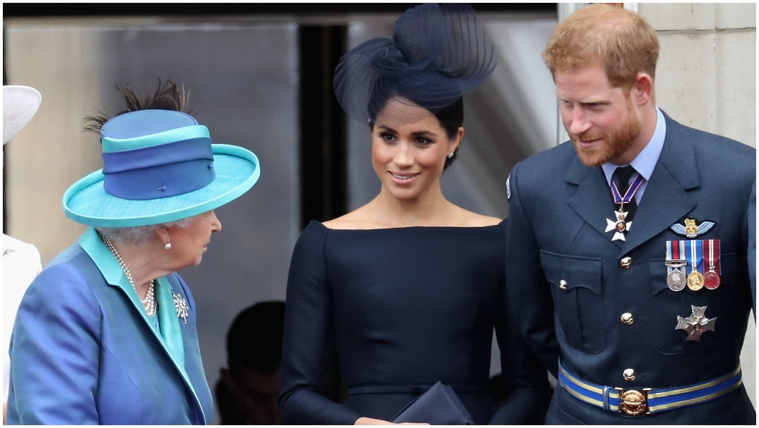 Imagen: La reina Isabel II se reuniría el lunes con el príncipe Harry, 11 de enero de 2020 (Getty Images)