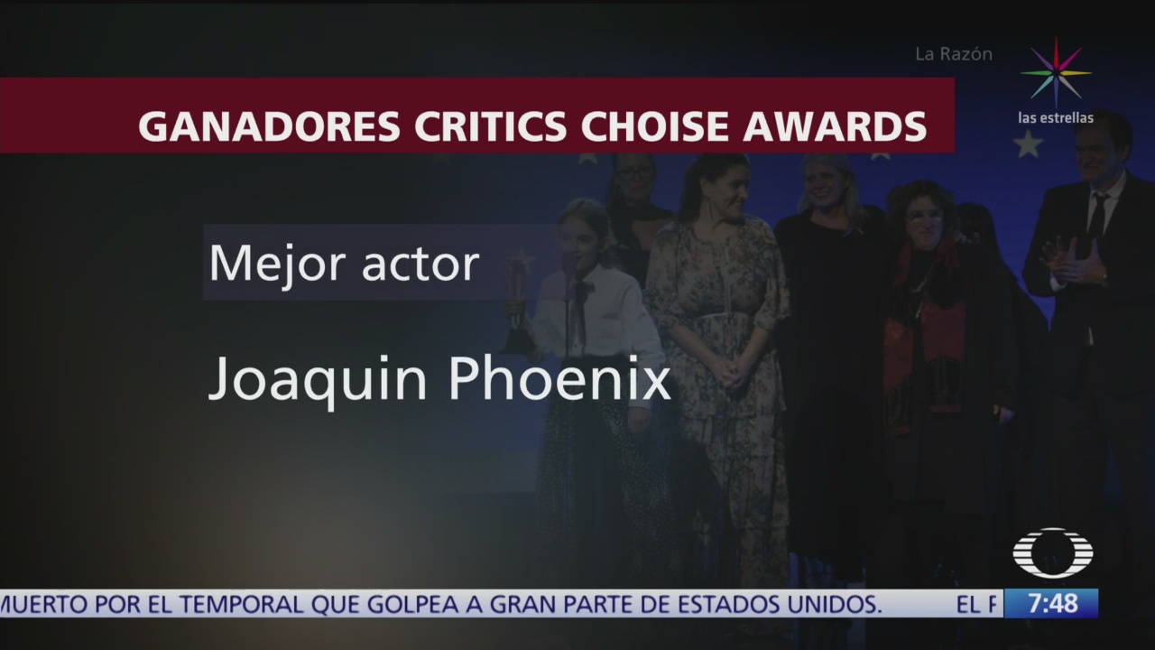 joaquin phoenix mejor actor en critics choice awards por joker