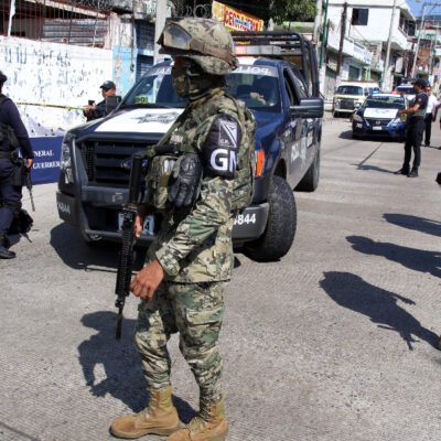 Retienen a elementos de la Guardia Nacional en Guerrero