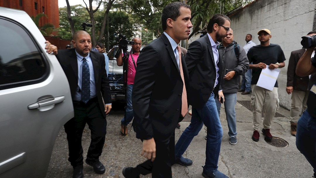 FOTO: Guaidó asegura que "va a sacar a la dictadura" y que Venezuela está unida, el 01 de febrero de 2020