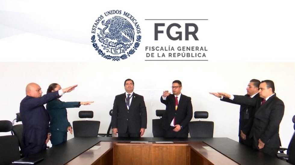 Foto: FGR designa a nuevo titular de la Policía Federal Ministerial, 5 de enero de 2020, (FGR)