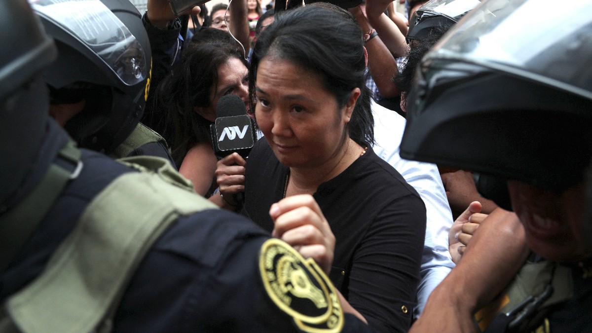 Keiko Fujimori vuelve a la cárcel por caso Odebrecht