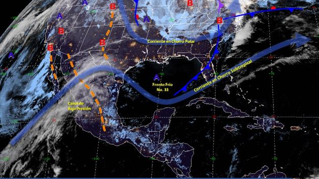 Foto: Imagen de fenómenos meteorológicos significativos de las 06:00 horas, 25 enero 2020