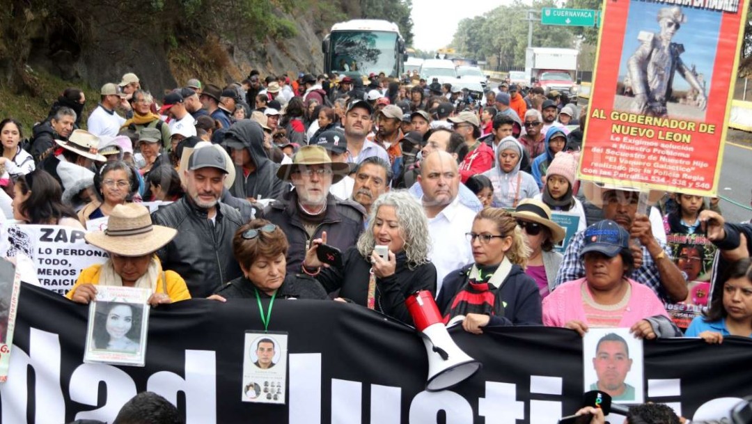 Foto: Adrián LeBarón pidió replicar la marcha en cada ciudad de México y Estados Unidos