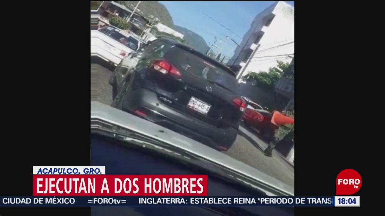 FOTO: mata a dos hombres en pie de la cuesta en acapulco