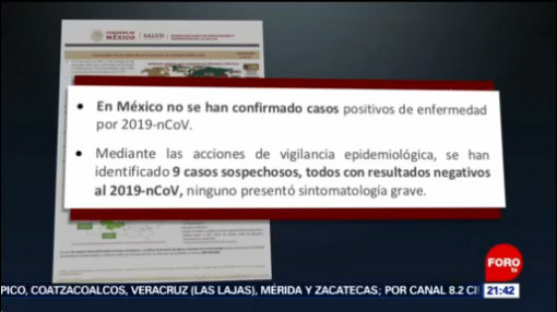 mexico sigue sin casos confirmados de coronavirus