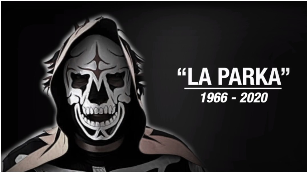 Imagen: Confirman la muerte del luchador La Parka, 11 de enero de 2020 (Foro TV)